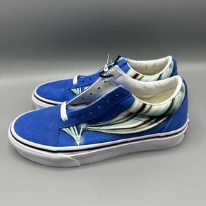 Vans Old Skool Nebulas Blue Chrome Suede Canvas sneakers Women’s Size 5